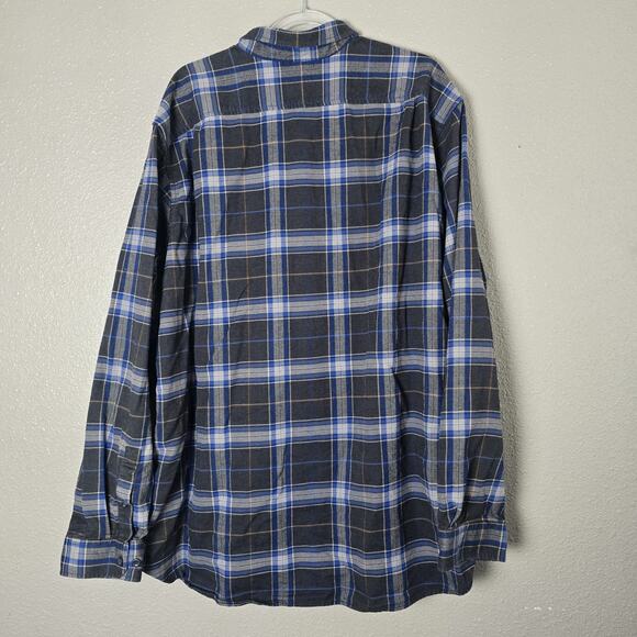 Bundle 2 Eddie Bauer Men's Button-Down Long Sleeve Plaid Flannel Size TXXXL Pack - Picture 3 of 15